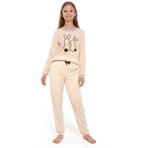 Cornette Pyjamas Kids Girl 961/151 Rabbits length/r 86-128 peach Cene
