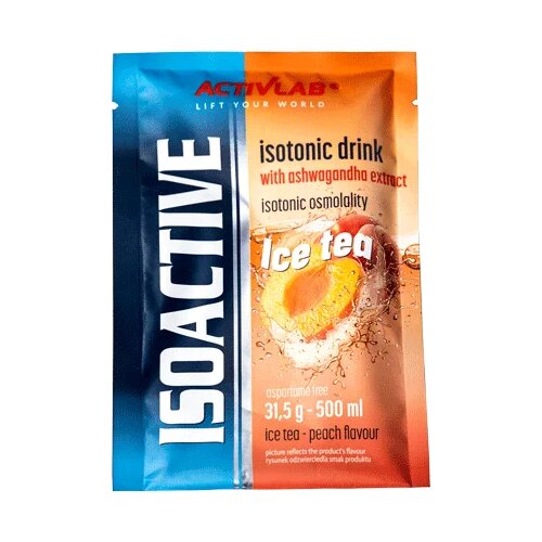 ACTIVLAB isoactive &amp;ndash; icetea breskva a&amp;scaron;vaganda (31.5g) 1 kom Slike