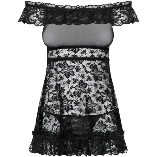 Obsessive Flores Chemise & Thong Black S/M Cijene