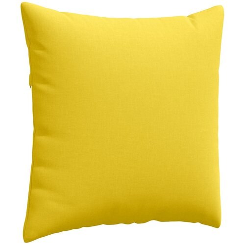  Jastučići za sofu 2 pcs Svijetlo žuta 80 x 80 cm tkanina Slike