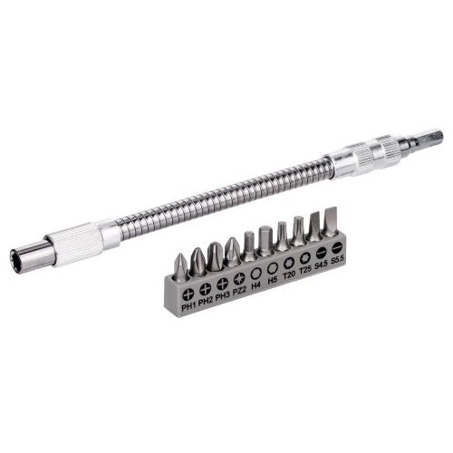 Bosch 11-delni set bitova sa metalnim fleksibilnim produžetkom, 200mm Cene