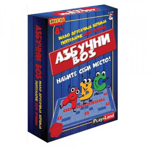 Play Land azbučni voz društvena igra Slike