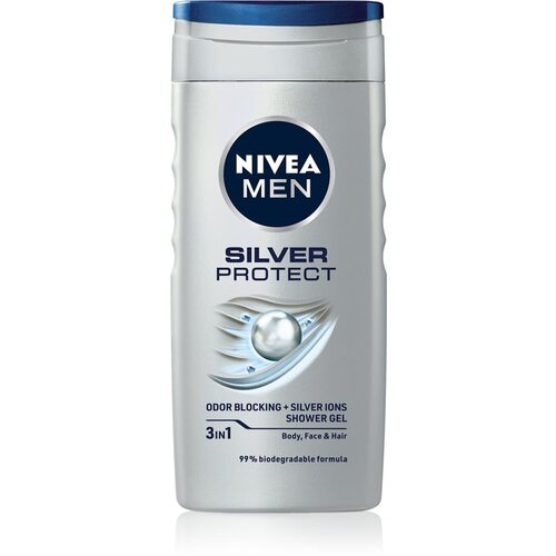 Nivea Men Silver Protect gel za prhanje za moške 250 ml Cene