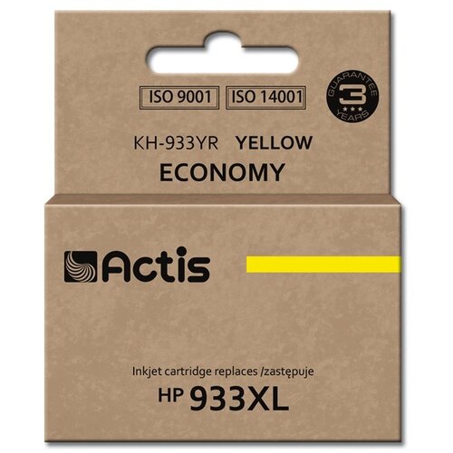 Actis KH-933YR ink (replacement for HP 933XL CN056AE; Standard; 13 ml; yellow) Cijene