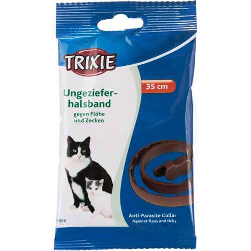 Trixie ogrlica protiv buva i krpelja za mačke 35 cm – braon Cene
