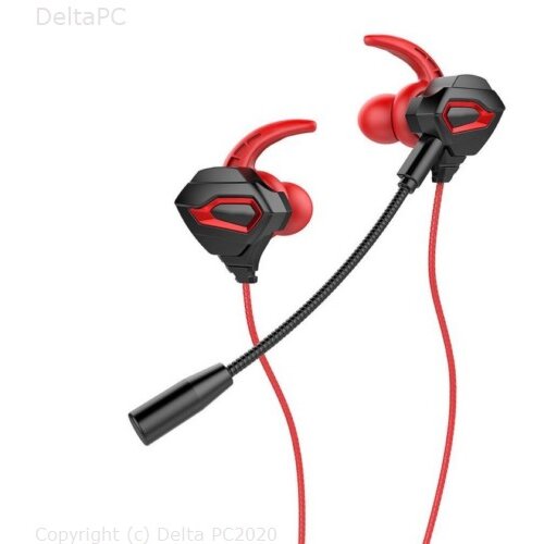 Rampage RM-K46 COBRA In-Ear gaming slusalice sa mikrofonom za PUBG Crvene Cijene