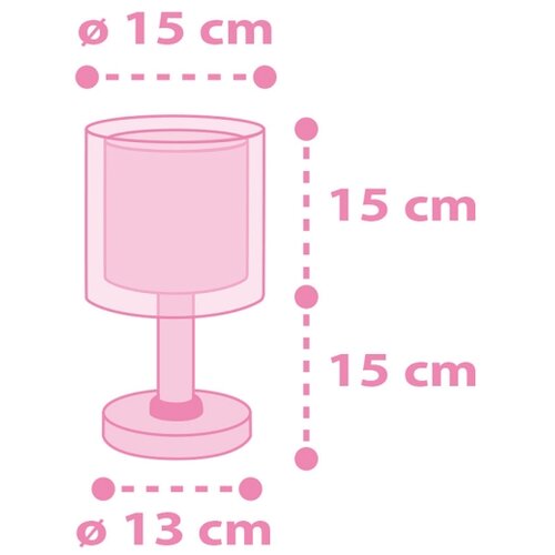 Dalber 41591N - LED dečija lampica UNICORNS 1xG4/4W/230V ružičasta Slike