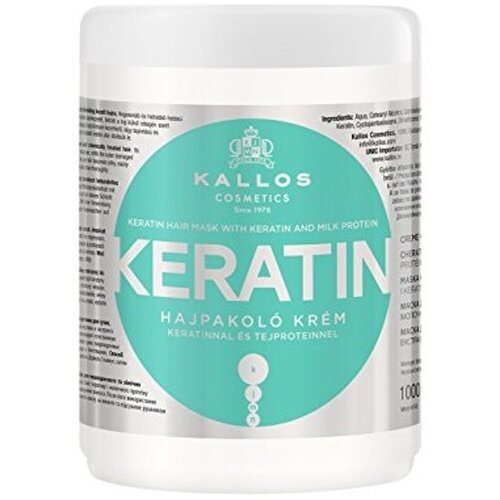 Kallos Keratin regenerirajuća maska za kosu 1000 ml Slike