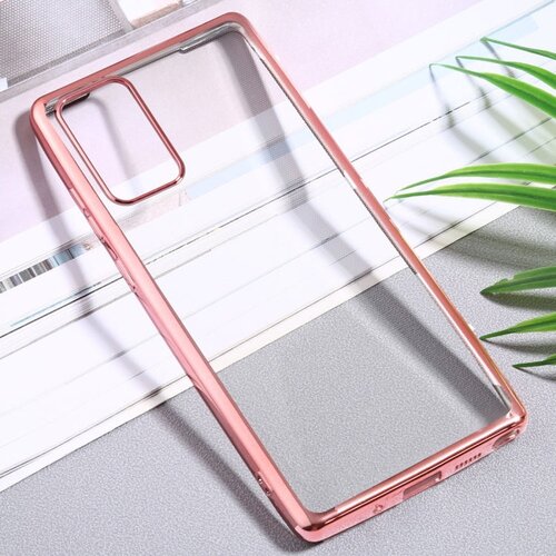  Ovitek za Samsung S20 Ultra | Rose Gold, prozoren Cene