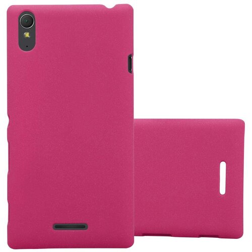 Cadorabo Case, združljiv s Sonyjem v Frosty Pink - Hard Case za&scaron;čitni pokrov v zmrznjenem videzu proti praskam in udarcem, (20563934) Cene