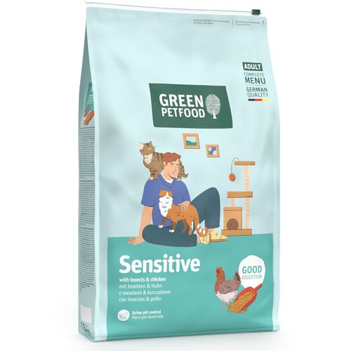 Green Petfood Adult Sensitive Good Digestion s insektima i piletinom - 2 x 7,5 kg Slike