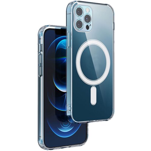 Onasi Silikonski ovitek ANTISHOCK MagSafe za iPhone 17 - prozoren Cene