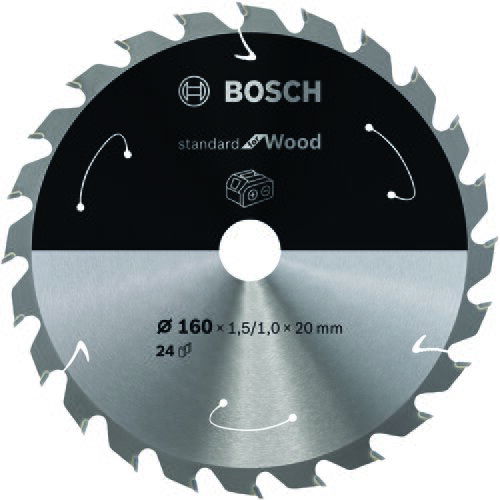 Bosch standard za drvo list kružne testere za akumulatorske testere 160x1,5x20 T24 2608837676 Cene