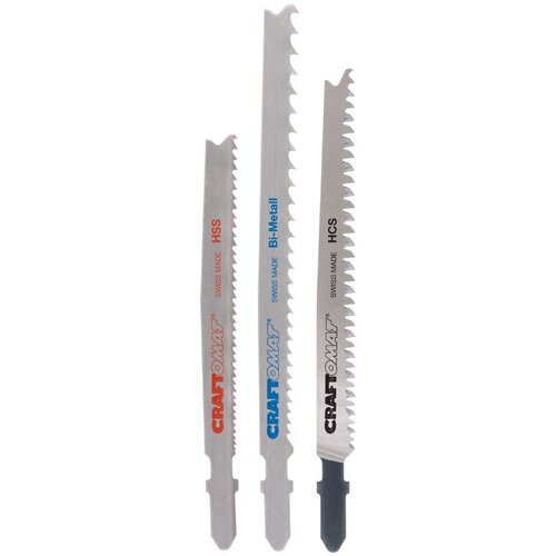 CRAFTOMAT set listova za pilu (Drvo/metal/plastika, 3 -dij., T-završetak) Cijene