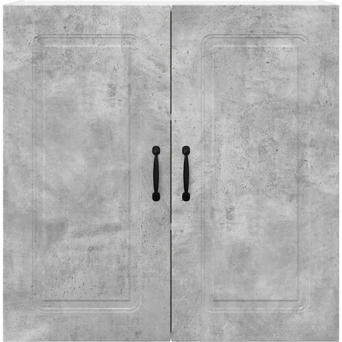 VidaXL zidni kuhinjski ormarić s policom betonski sivi 80 x 31 x 80 cm Slike