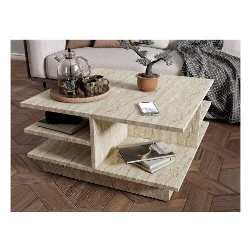 Hanah home sto za dnevnu sobu skull travertine Slike
