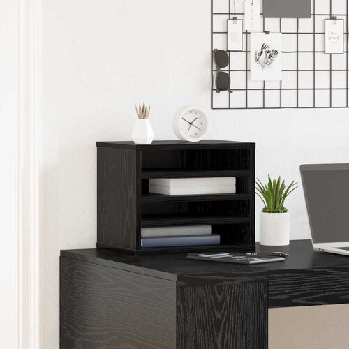  Organizator stola Crni hrast 36 x 26 x 29,5 cm Slike