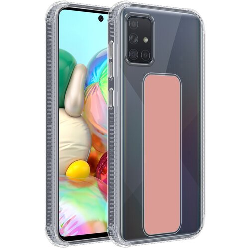 Cadorabo Case, združljiv s Samsungom v roza - zaščitni pokrov, narejen iz fleksibilnega silikona TPU z držalom in funkcijo stojala, (20593110) Cene