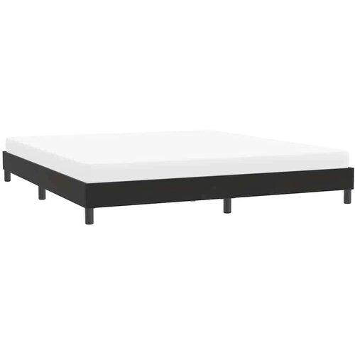  Okvir kreveta bez madraca crni 200x220 cm bar&amp;scaron;un Slike