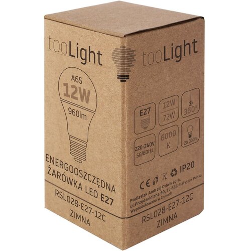  Žarulja LED RSL028 E27 12W Hladno Slike