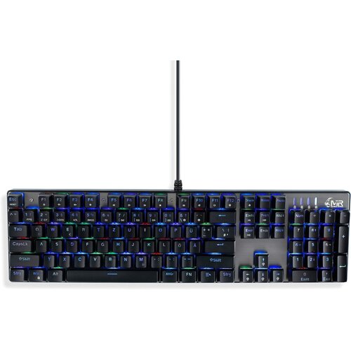 Mediarange MRGS101 keyboard Gaming USB QWERTZ German Black, Silver Cijene