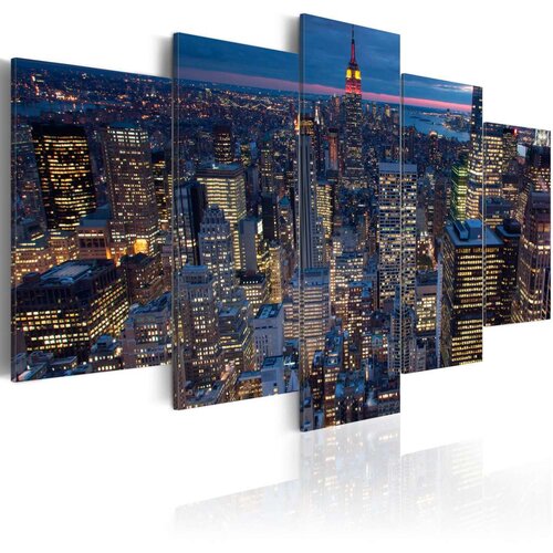  Slika - Good night New York! 100x50 Cijene