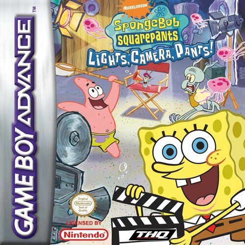 SpongeBob Squarepants Lights Camera Pants - igra brez ovitka (GBA) - rabljeno Cene