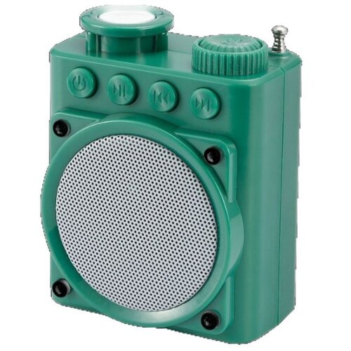 INF Retro Prenosni Bluetooth Zvočnik - Mini Brezžični Zvočnik Vintage Stila Green, (5000141426) Cene