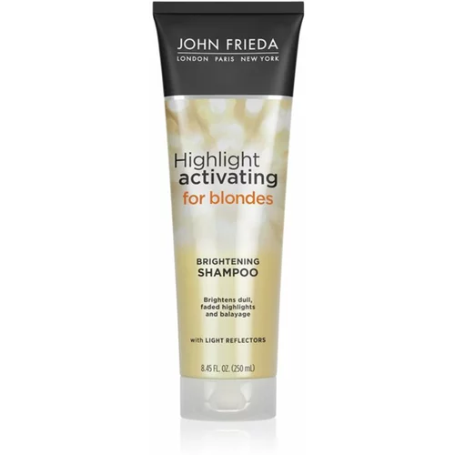 John Frieda Sheer Blonde Highlight Activating vlažilni šampon za blond lase 250 ml