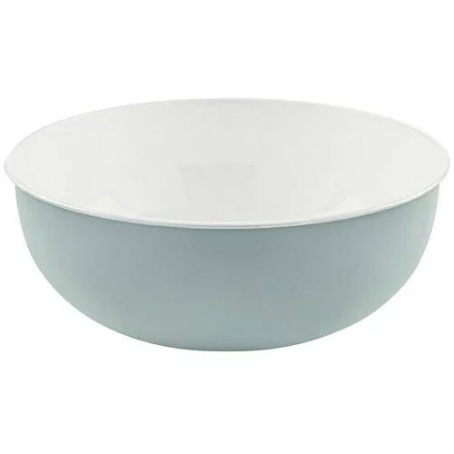 Cipì Nasadni okrugli umivaonik (Promjer: 39 cm, Plavo - bijela boja)