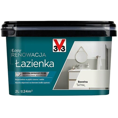 V33 Obnovitvena barva Renovation Perfection (Bombažna, 2 l, Ustrezno za: Kopalnice) Cene