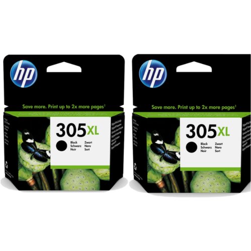  Kartuša 2x HP 305 XL črna/black (3YM62AE) - original Cene