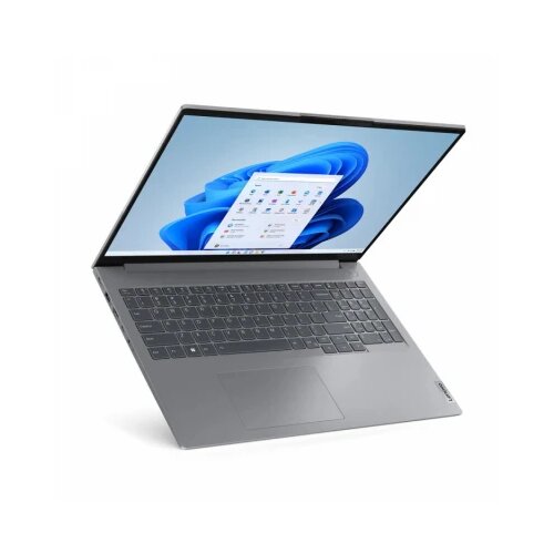 Lenovo Think thinkbook 16 G6 irl, core i5-13420H, 1x 16GB DDR5 5200, ssd 512GB pcie 2242, 16" wuxga (1920x1200) ips ag 300n, intel uhd, glan, wlan, bt, kybsr bl, sd, hdmi, 2x usb 3.2 G1, TB4, usb-c 3.2 G2, fpr, cam fhd+ir, 45Wh, 2W x2 dolby, al top, 1.7kg, no os, 3YW Cene