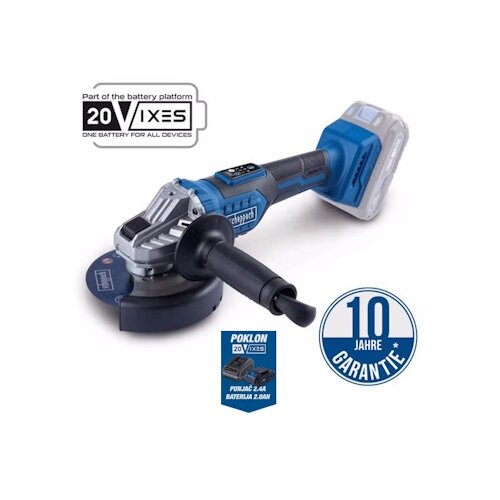 Scheppach aku ugaona brusilica Brushless IXES Solo BC-AG125-X Cene