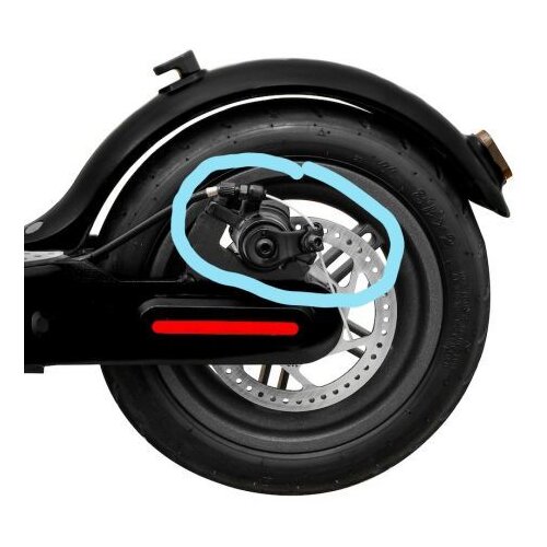 Ring set za kočnicu zadnjeg točka električnog trotineta RX1 i RX2- RX 1-PAR18 Cene