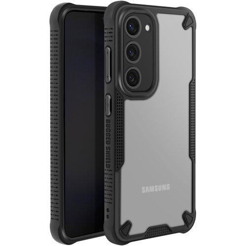 AVIZAR Ohišje za Samsung Galaxy S24 Zaščita pred sledenjem Matte Back Odporno na udarce, Črna, (5000014162) Cene