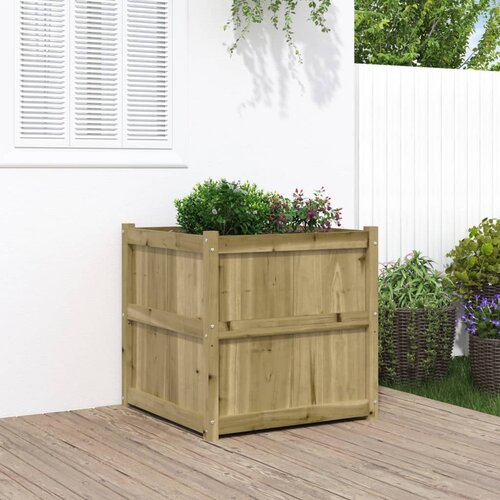 vidaXL Vrtna sadilica 70 x 70 x 70 cm od impregnirane borovine Cijene