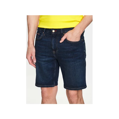 Tommy Hilfiger Jeans kratke hlače Brooklyn MW0MW31090 Mornarsko modra Regular Fit