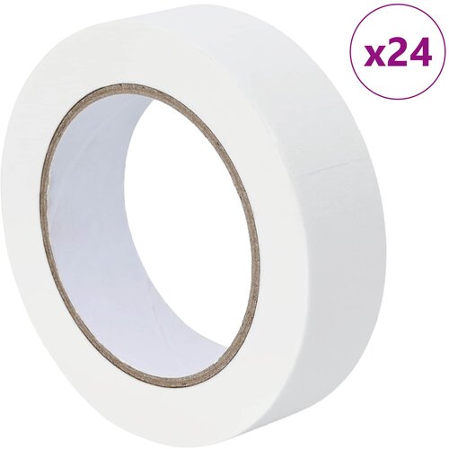  Trake za maskiranje slikara 24 pcs Bijelo 30mm x 50m Papir Slike