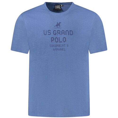U.S. Grand Polo Club Mu&amp;scaron;ka plava majica kratkih rukava US Grand Polo Slike