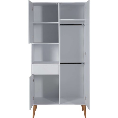Qu-ax dvodijelni ormar cocoon ice white Slike