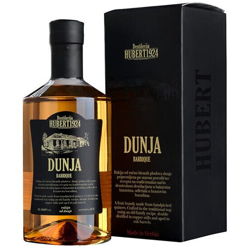 Destilerija Hubert 1924 Hubert Rakija Dunja Barrique LUX 40% vol, 700ml Cene
