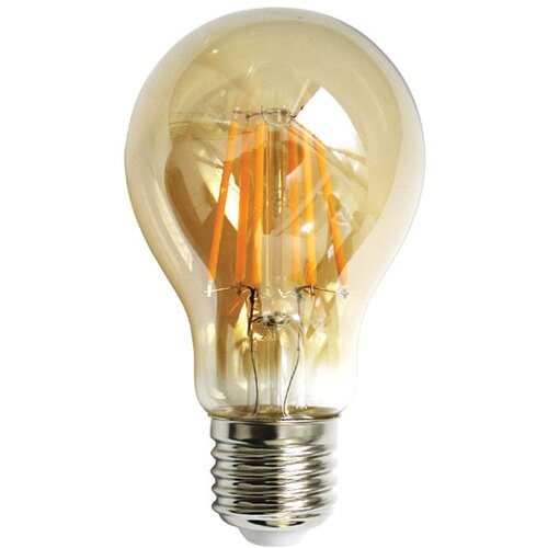 Xled E27 8W A60 Filament Sijalica dimabilna2700K220V950Lm60*108mmRa&amp;amp;#8805;80 PF&amp;amp;#8805;0.5 amber Slike