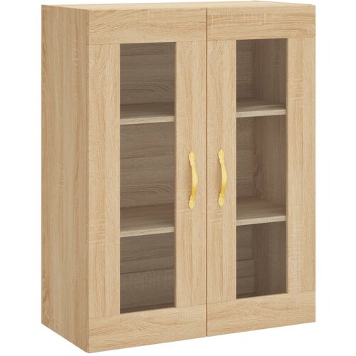Maison Chic Stenska omarica - Zidna omarica sonoma hrast 69,5x34x90 cm iu484, (22063451) Cene
