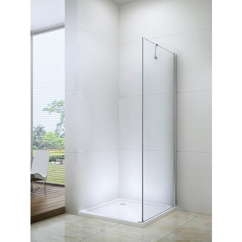 Stripe walk-in nano easy clean srebrni profil 70x194,8cm providno staklo Cene