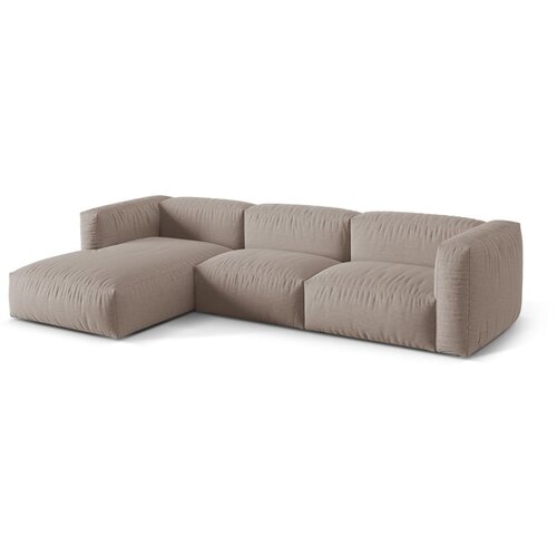 Micadoni Bež kotna sedežna garnitura (levi kot) Martina &amp;ndash; Home Slike
