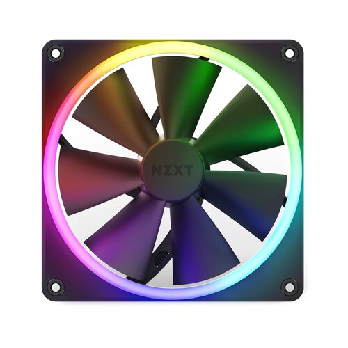 NZXT F140 RGB 140mm ventilator crni (RF-R14SF-B1) Cene