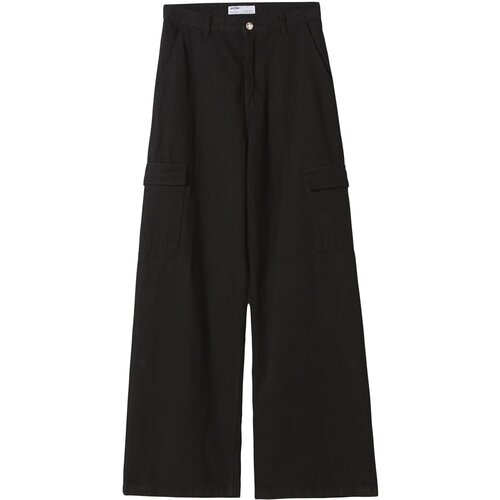 Bershka Cargo traperice crni traper Slike