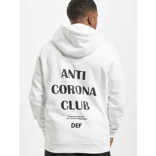 DEF hoodie anti corona in white Slike