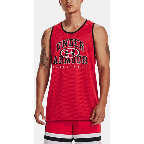 Under Armour Tank Top UA Baseline Reversible JSY-RED - Men Slike